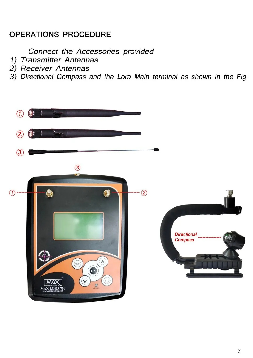 Max Lora 750 user manual, page 4 of 12