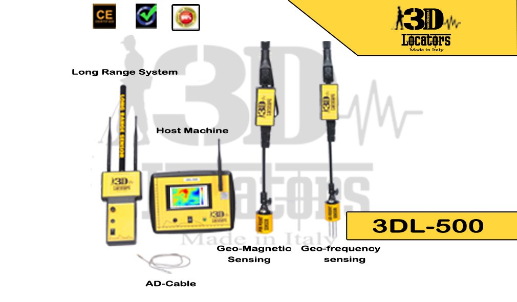 3D Locators 3DL 500 groundwater detector