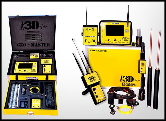 3D Locators Geo Master groundwater detector